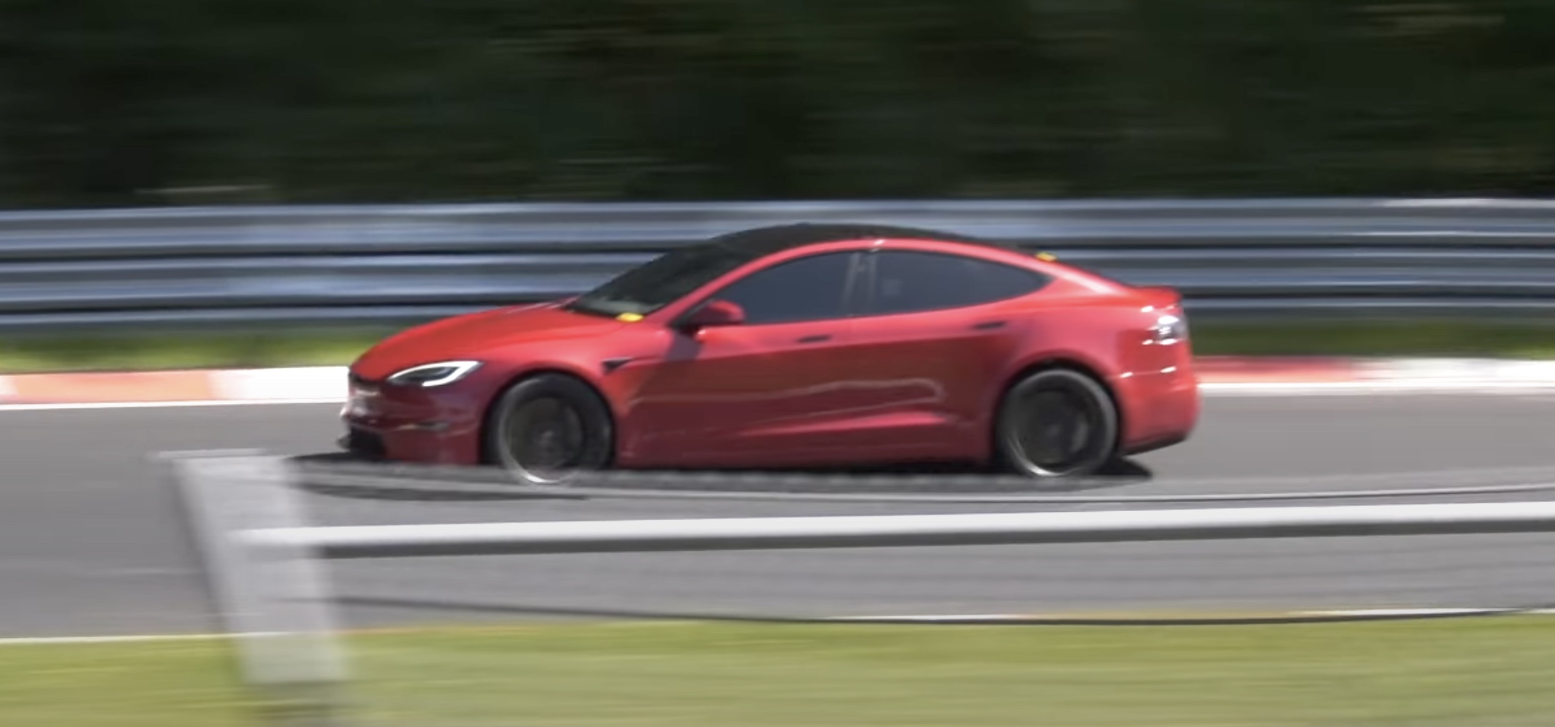 vocaal Isaac Articulatie Tesla Model S Plaid laps Nürburgring in 7:35.579, production electric  record - Electrek