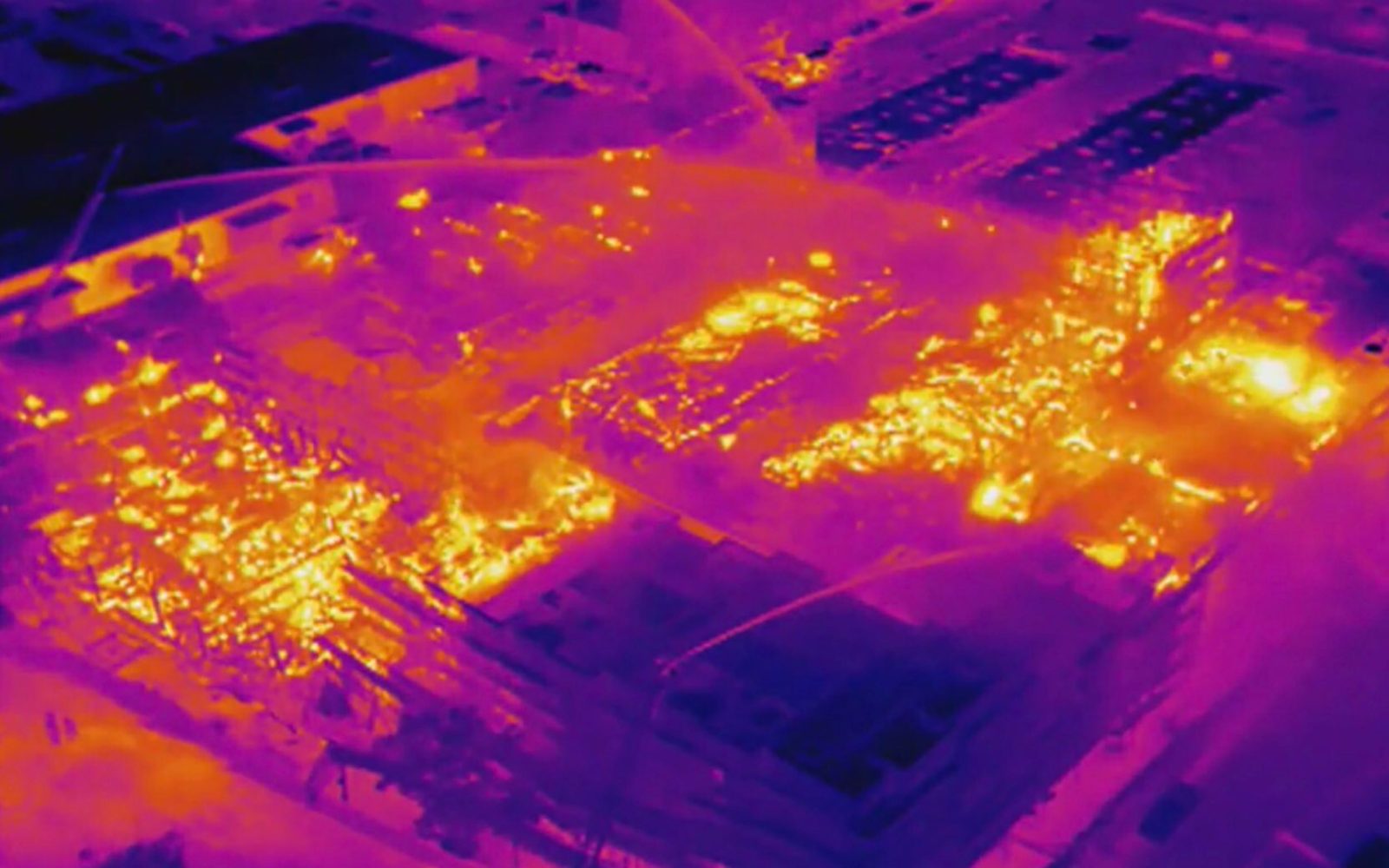 Drones thermal sensors heat