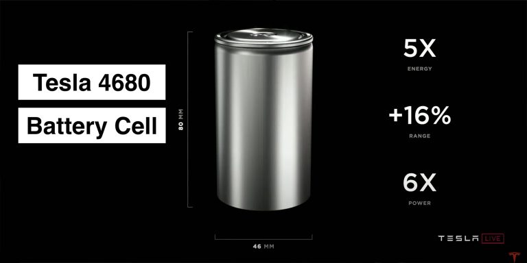 Tesla 4680 Battery cell