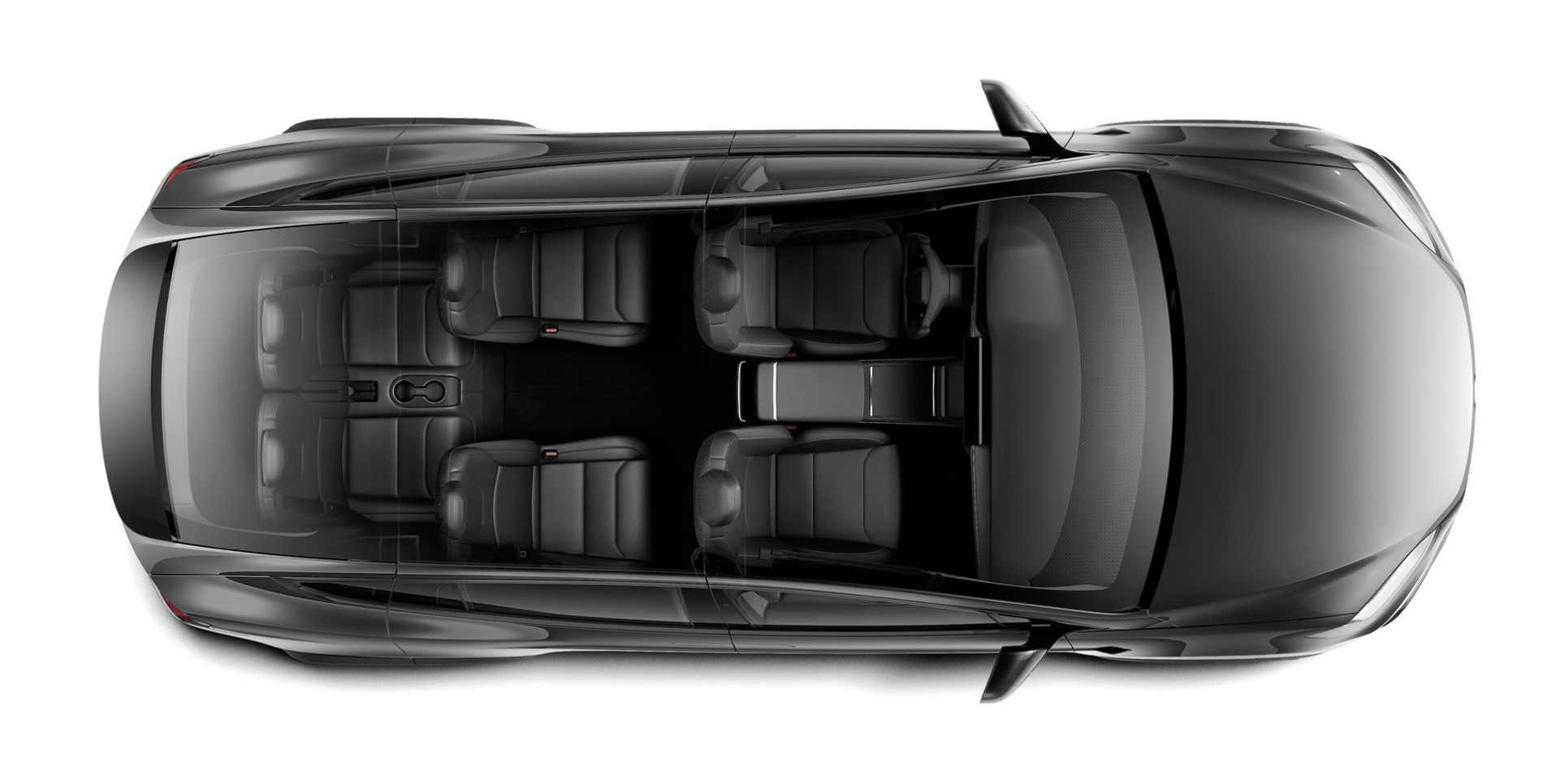 Tesla Model X Palladium 6 seat