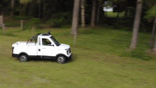 I actually bought a cheap electric pickup truck from Alibaba. Here's what  showed up