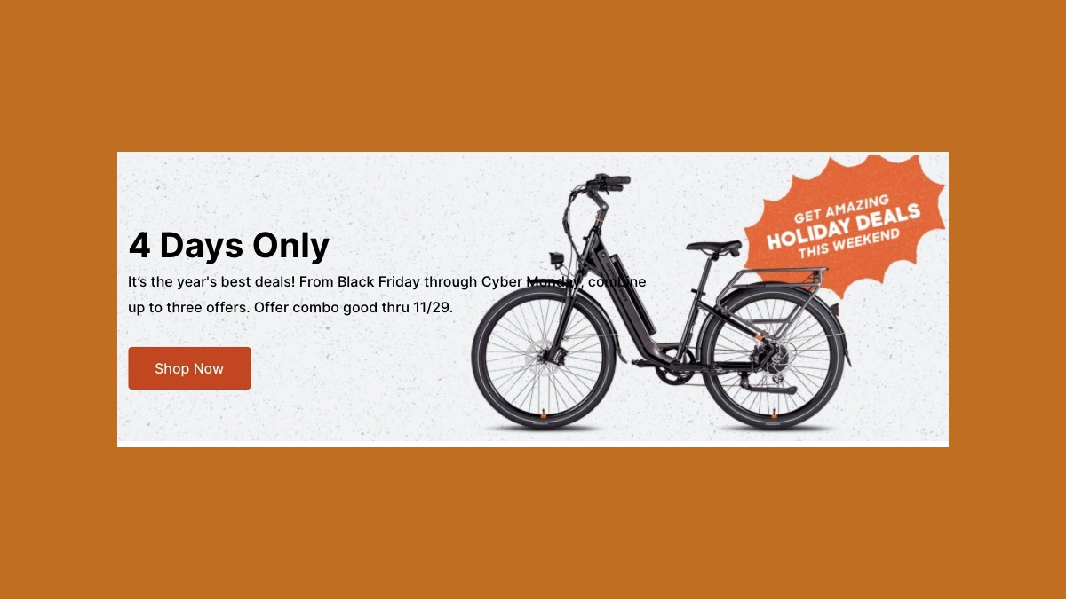 Best Black Friday electric bike deals are here Electrek