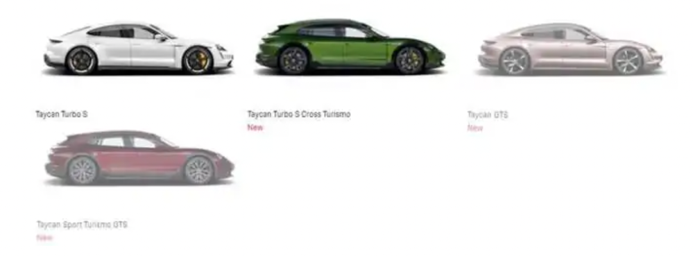 2021 Porsche Taycan vs. Taycan Cross Turismo