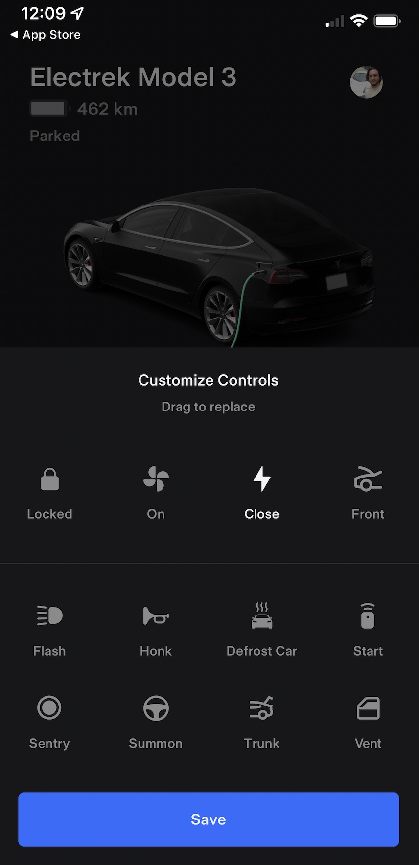Tesla updates its mobile app with new customization feature, better