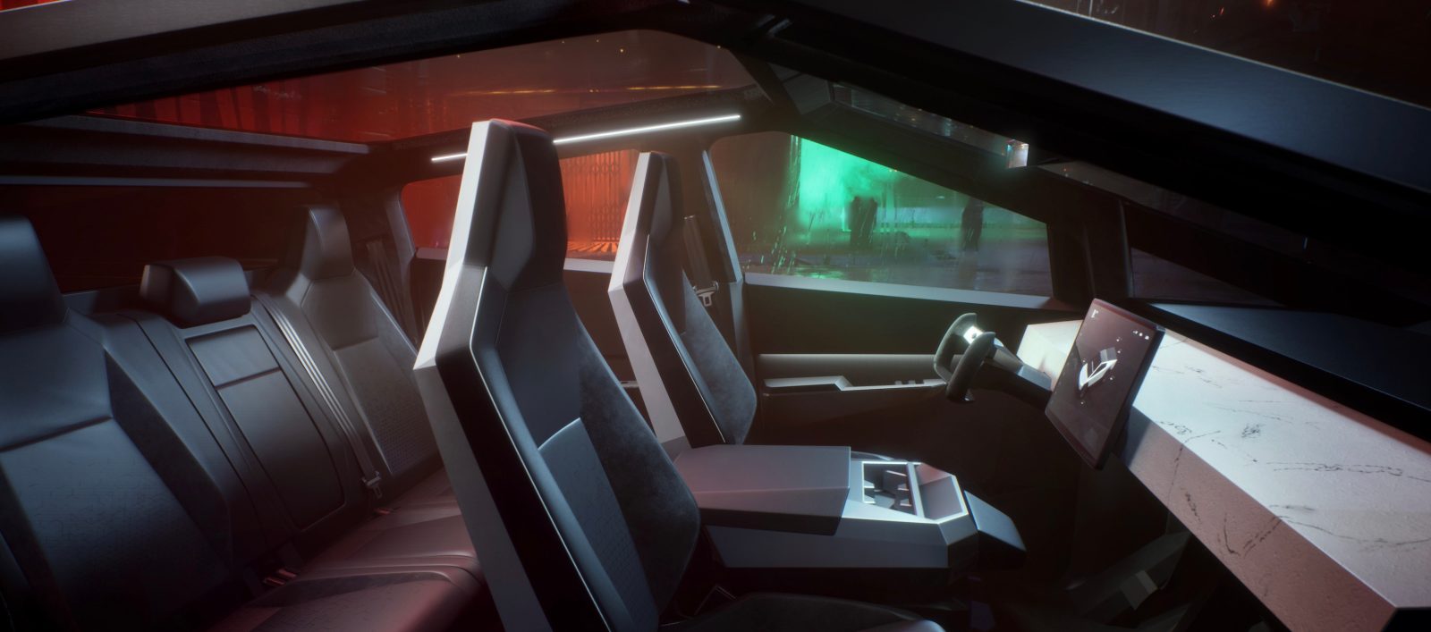 photo of Tesla Cybertruck will have yoke steering wheel, Elon Musk says will be a ‘tech bandwagon’ image