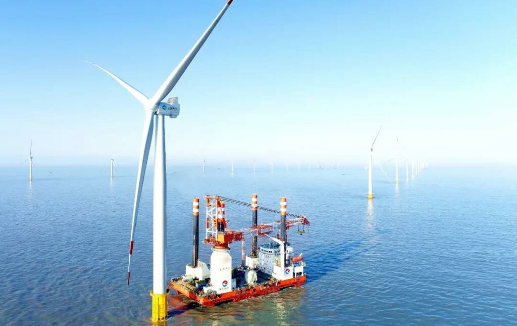 China's Largest Offshore Wind Farm Is Now Fully Connected To The Grid