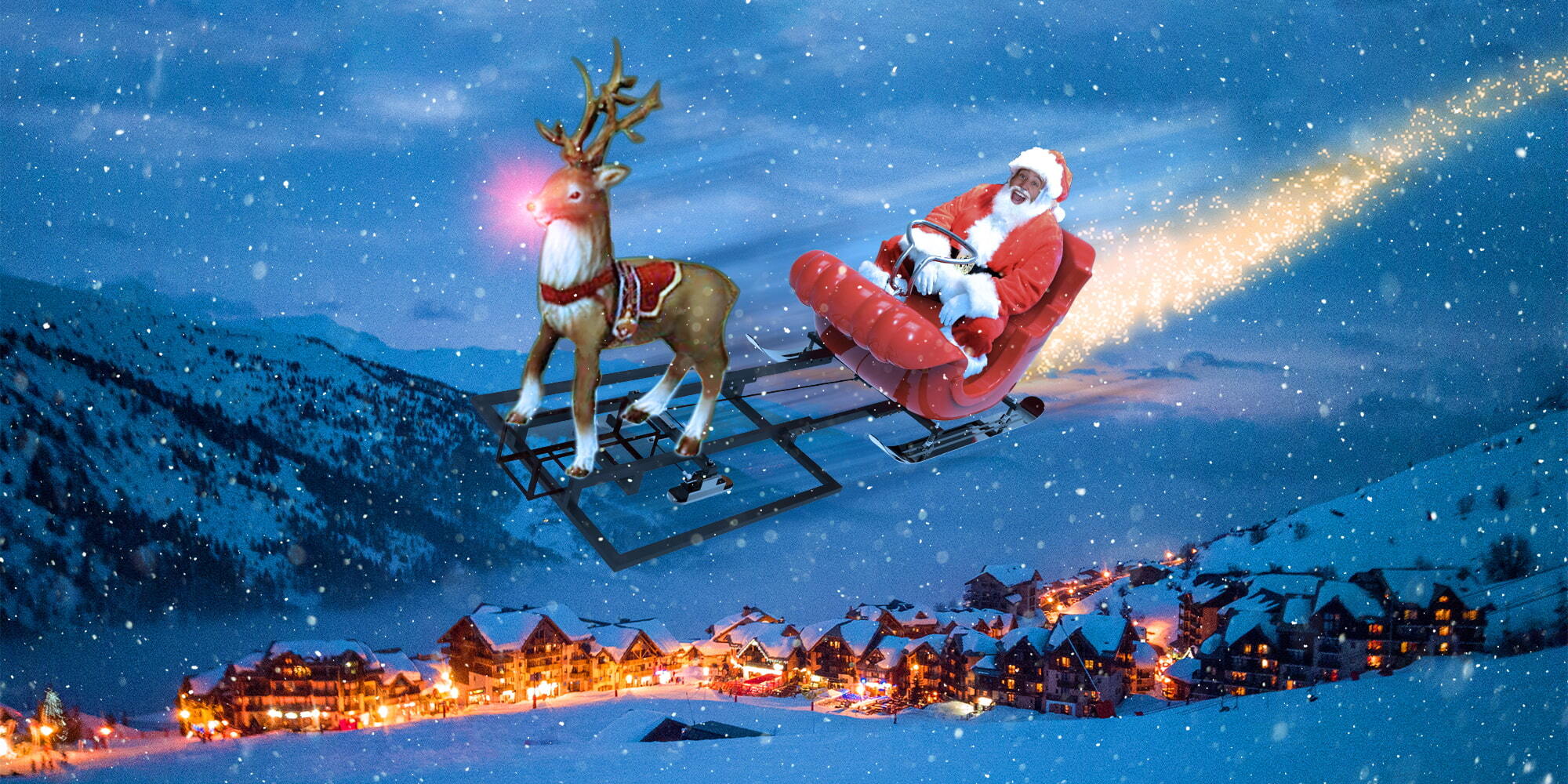 santas real sleigh