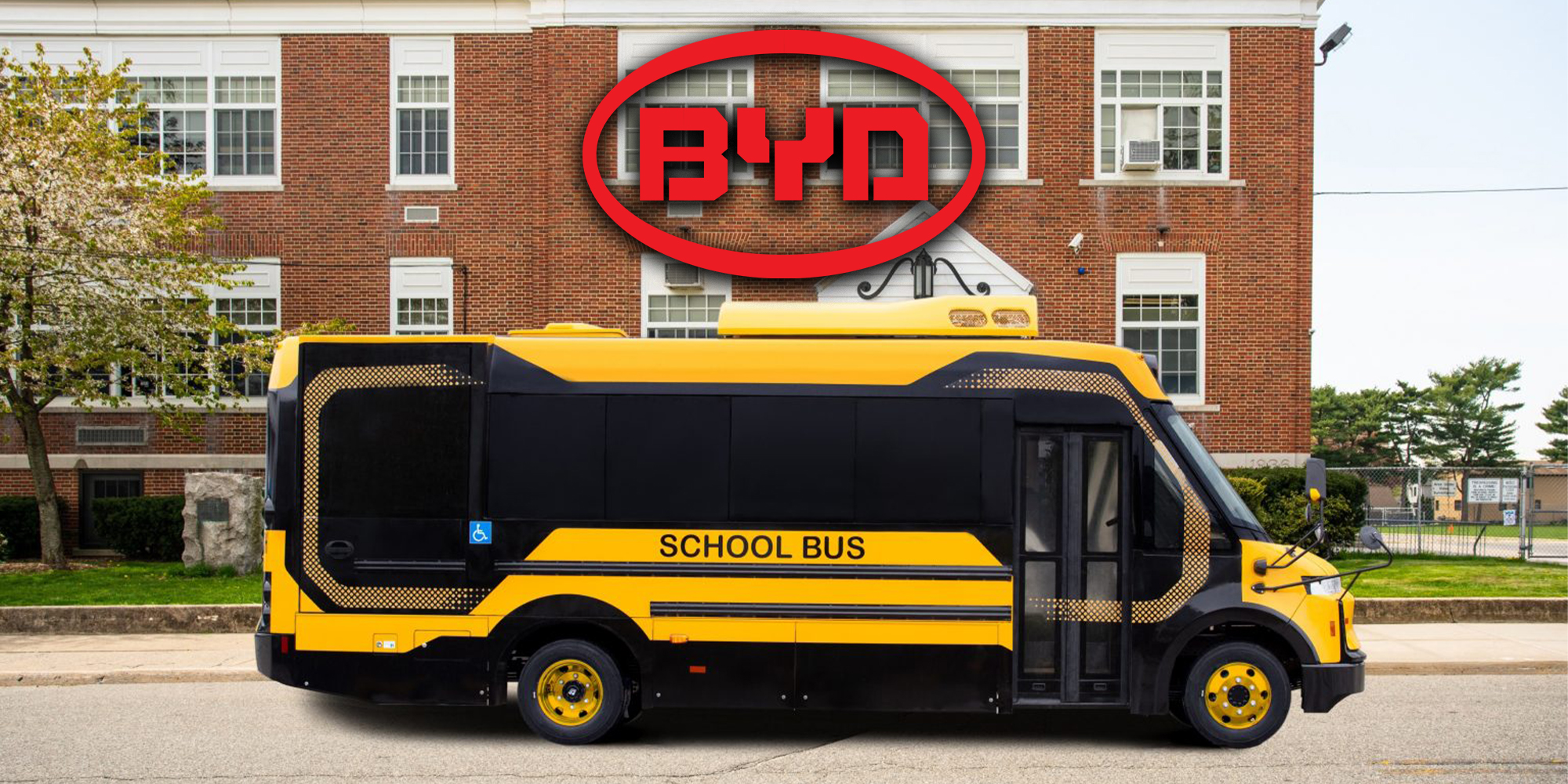 BYD introduces a unique looking electric school bus for the US