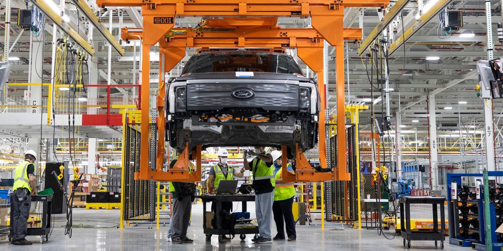 Ford Lightning production