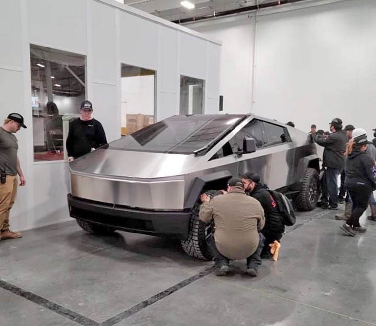Tesla Cybertruck Production Prototype photo