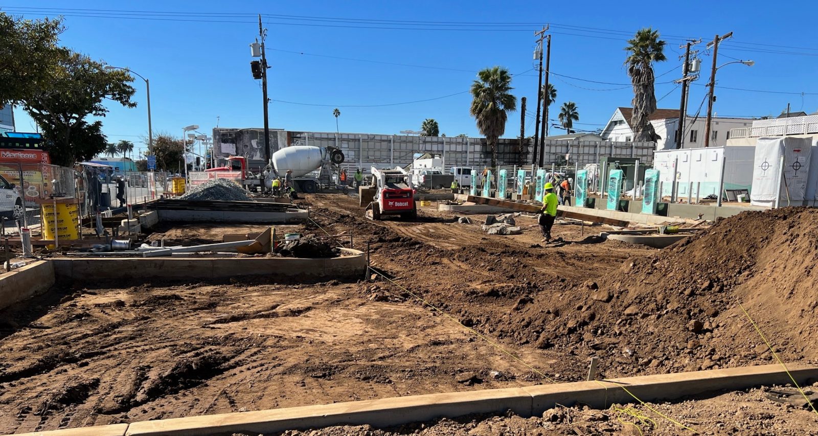 photo of Tesla starts construction on giant new Santa Monica Supercharger, but where’s the 1950s diner? image