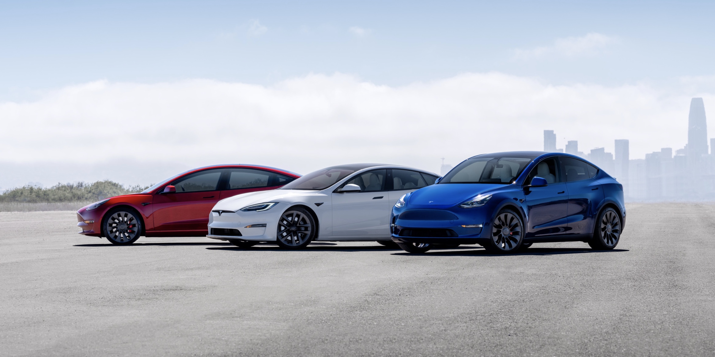 Tesla EVs Range