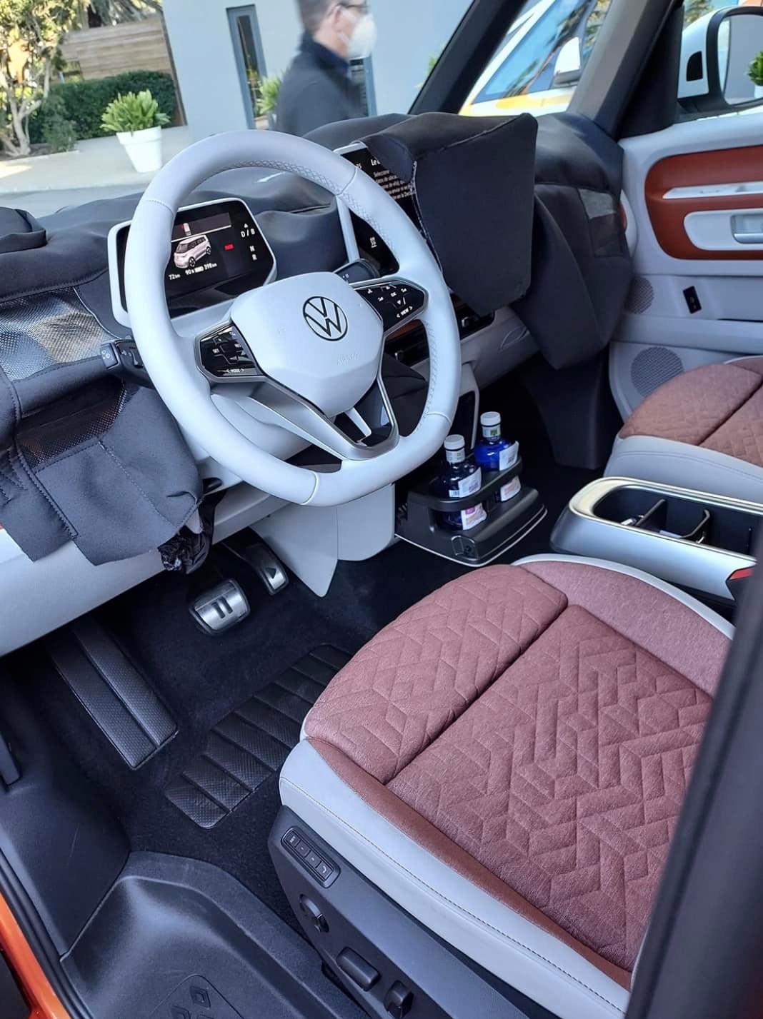 Leaked: peek inside the new VW ID. Buzz before you're supposed to!