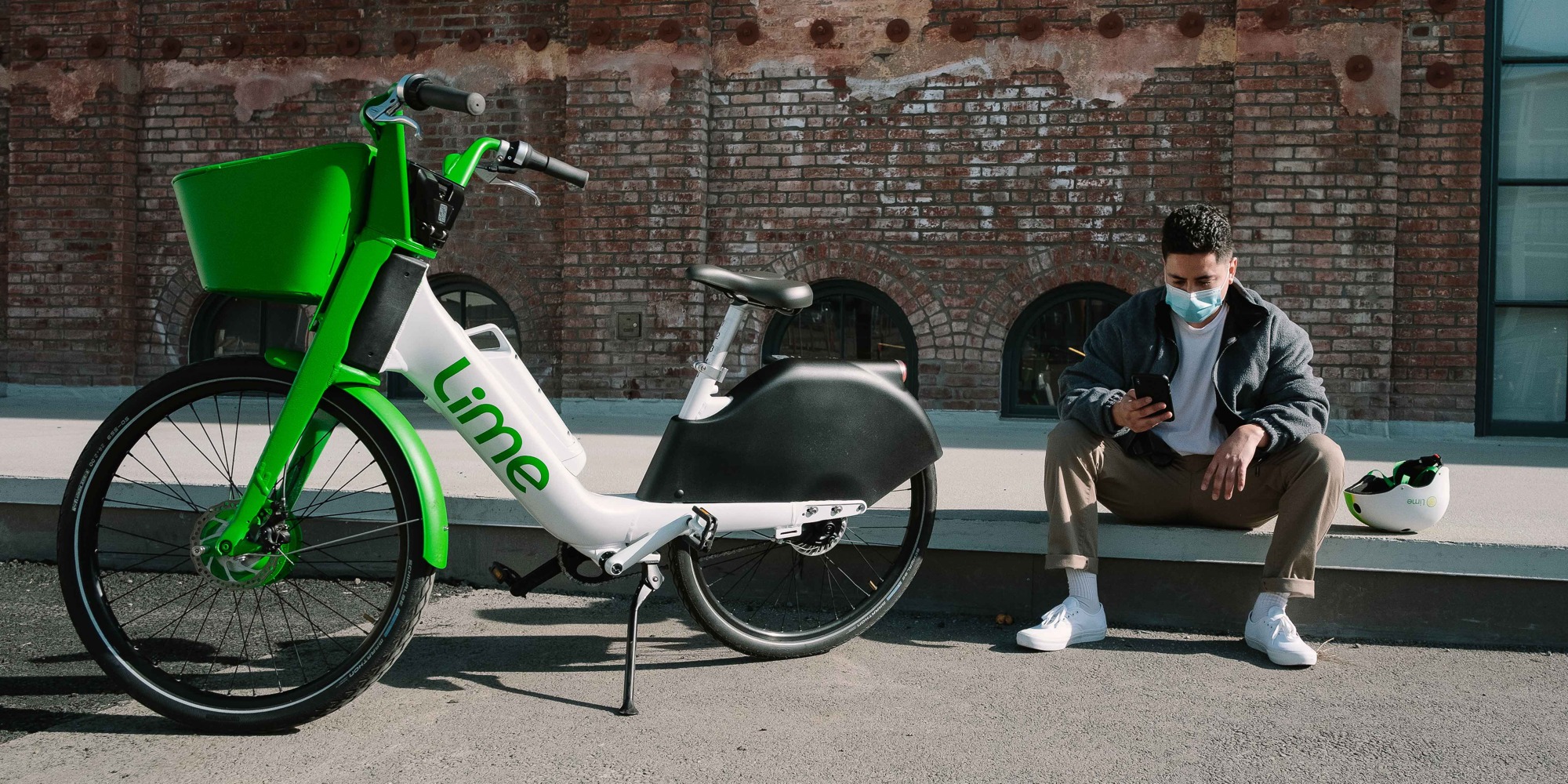 Lime e best sale assist bike