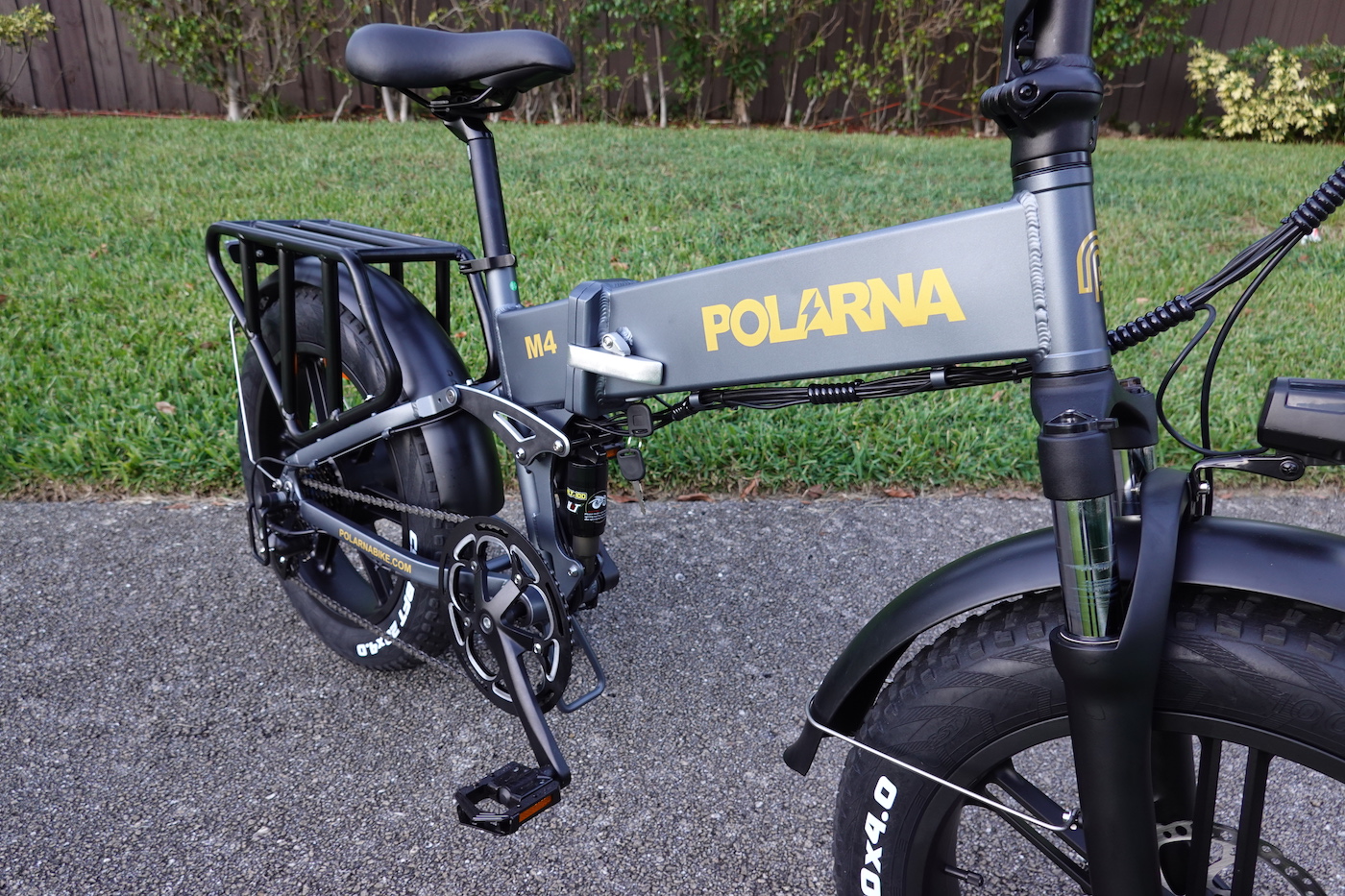 Polarna M4 review: A 30 MPH folding fat 
