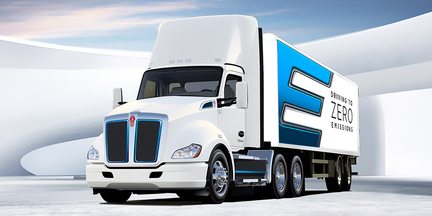 Electric on sale semi truck