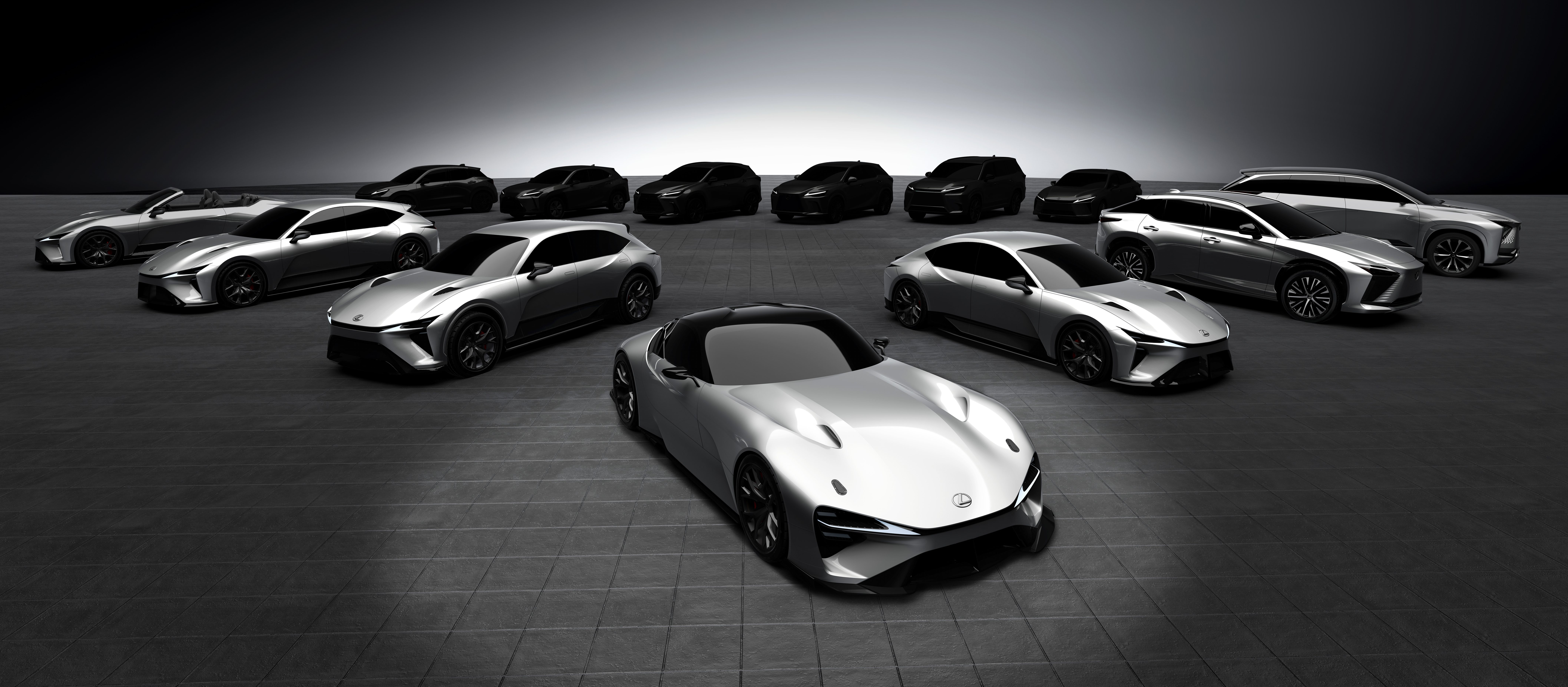 Toyota Releases More Images Of Possible New Lexus Electric Sports Cars With 430 Miles Of Range Electrek