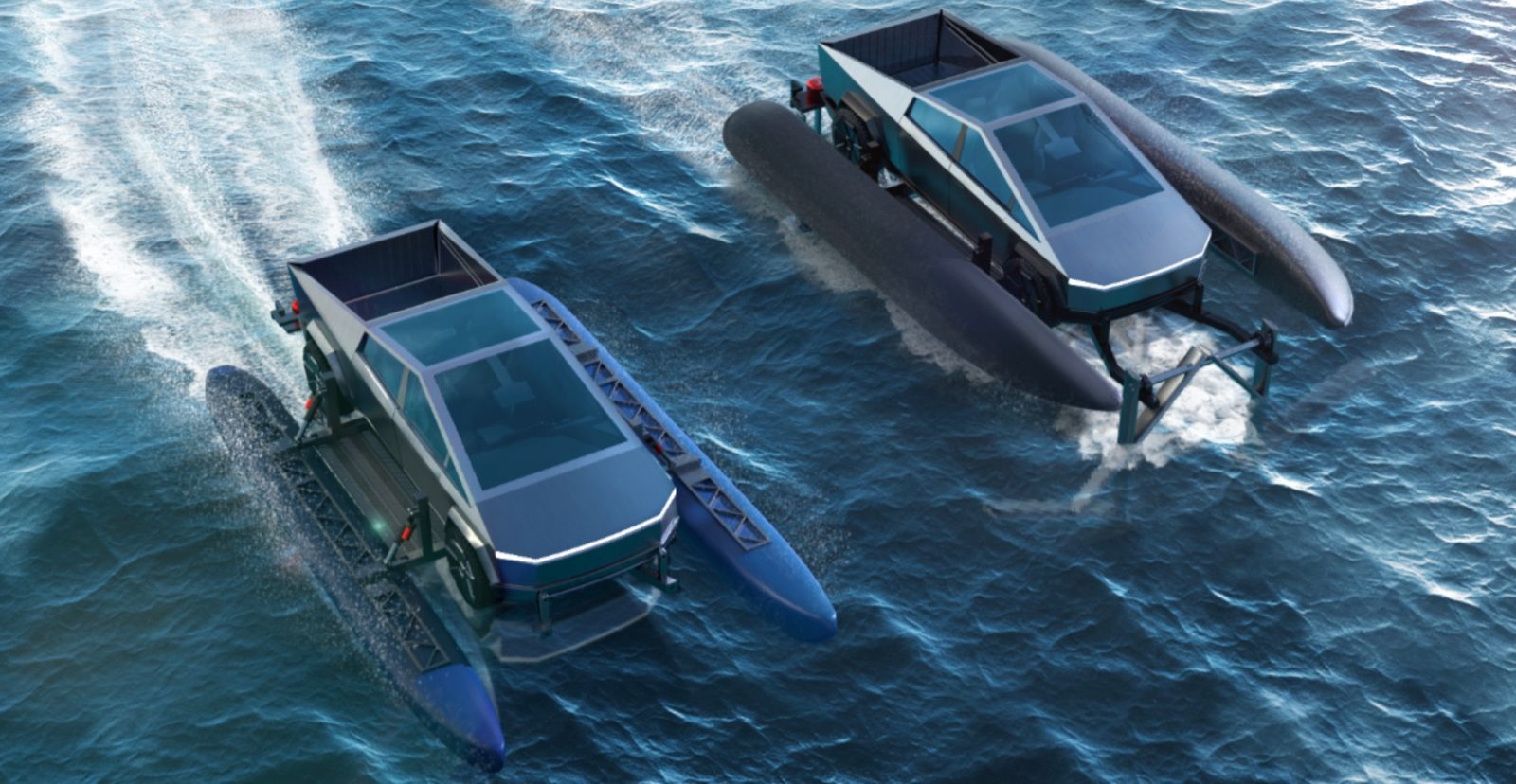 Tesla Cybertruck waterproof