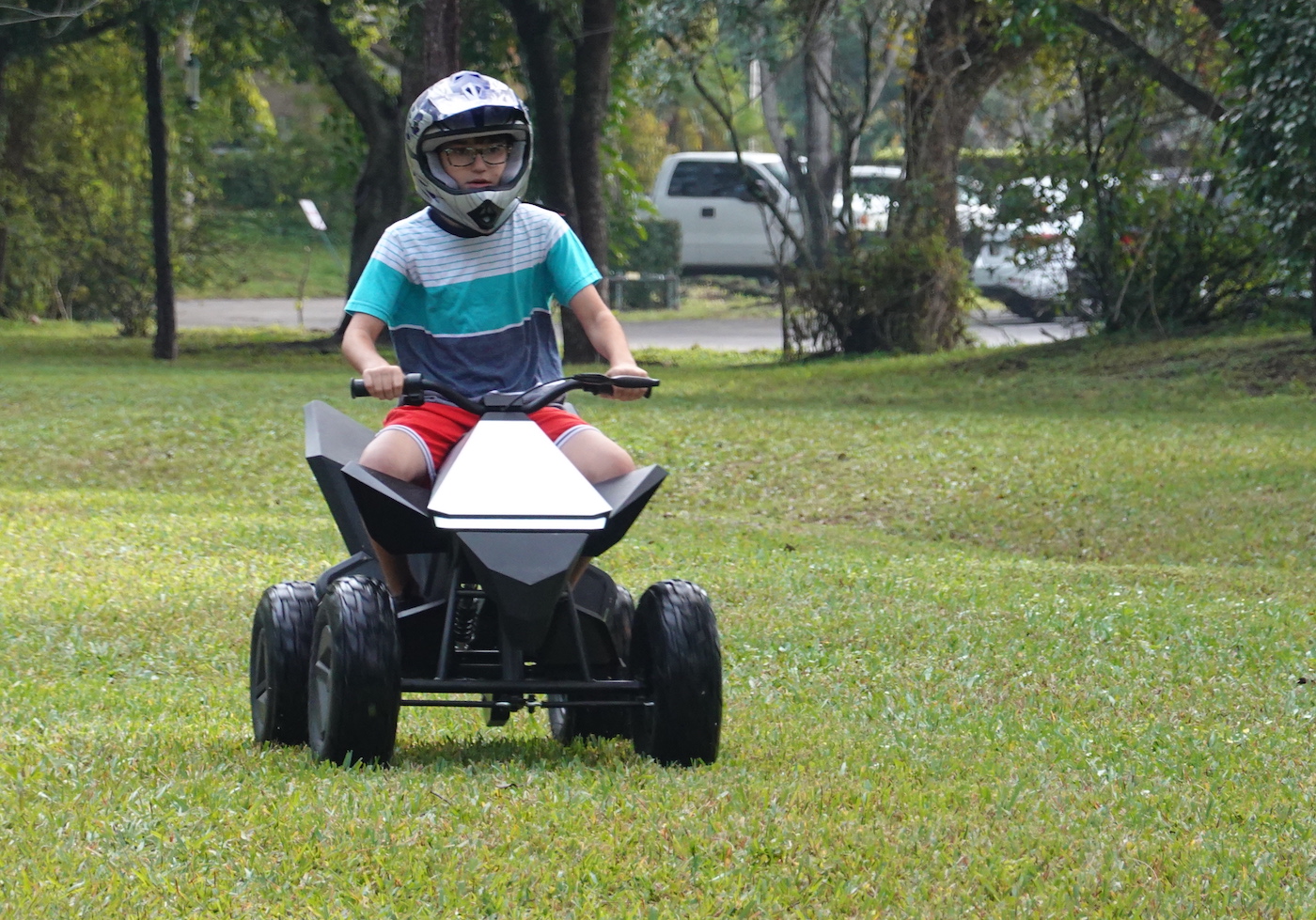 Review: Tesla Cyberquad for Kids is so much more than an electric kids toy