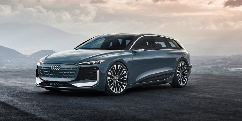 Audi unveils A6 Avant e-tron station wagon concept described as a ...