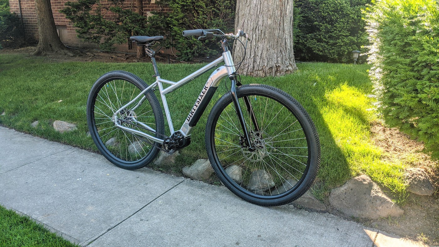 eDirtySixer unveiled as world's largest ebike with 36" wheels for tall