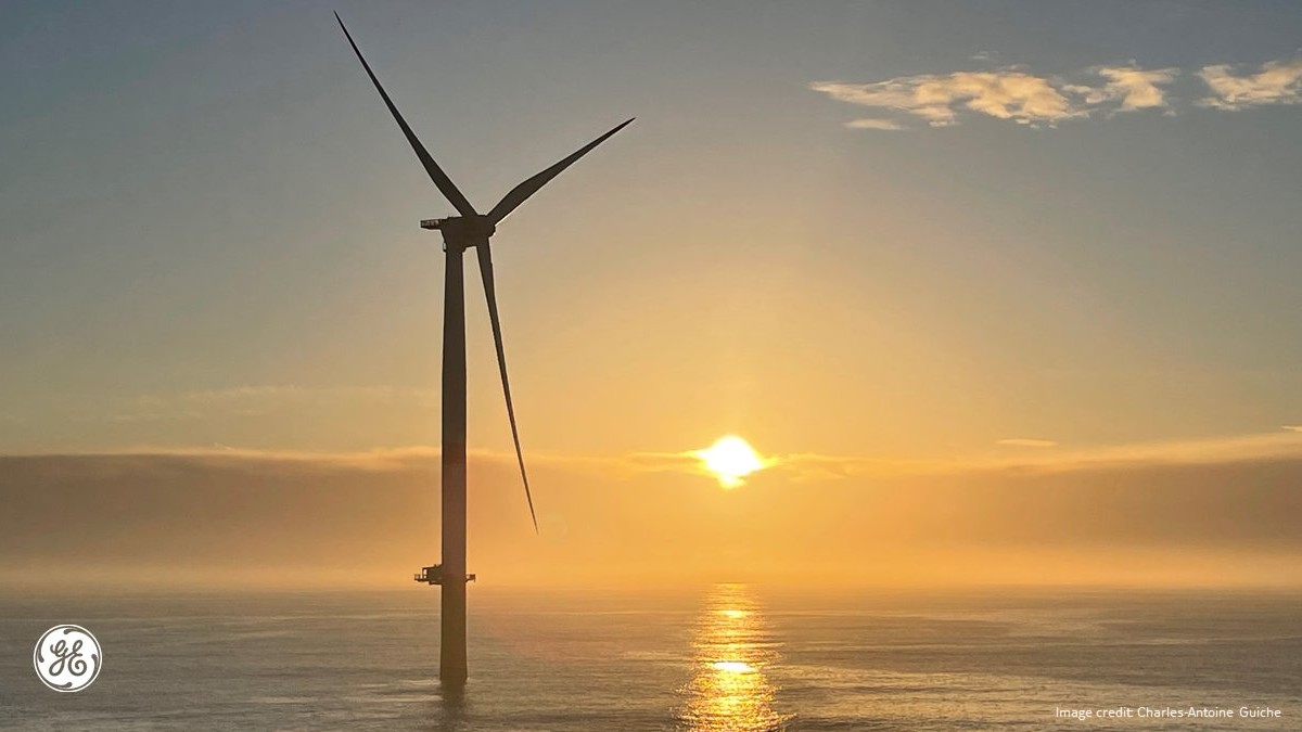 France's First Offshore Wind Farm Now Has Its First Wind Turbine | Electrek