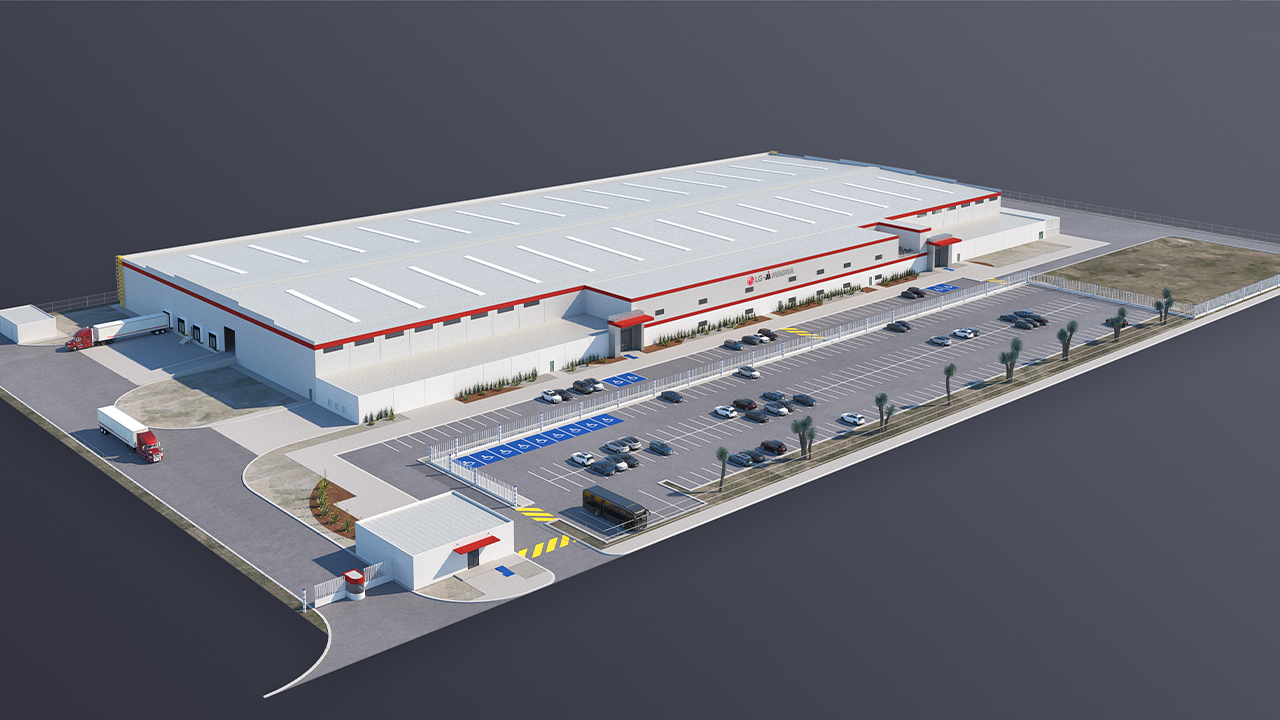 LG Magna Plant rendering