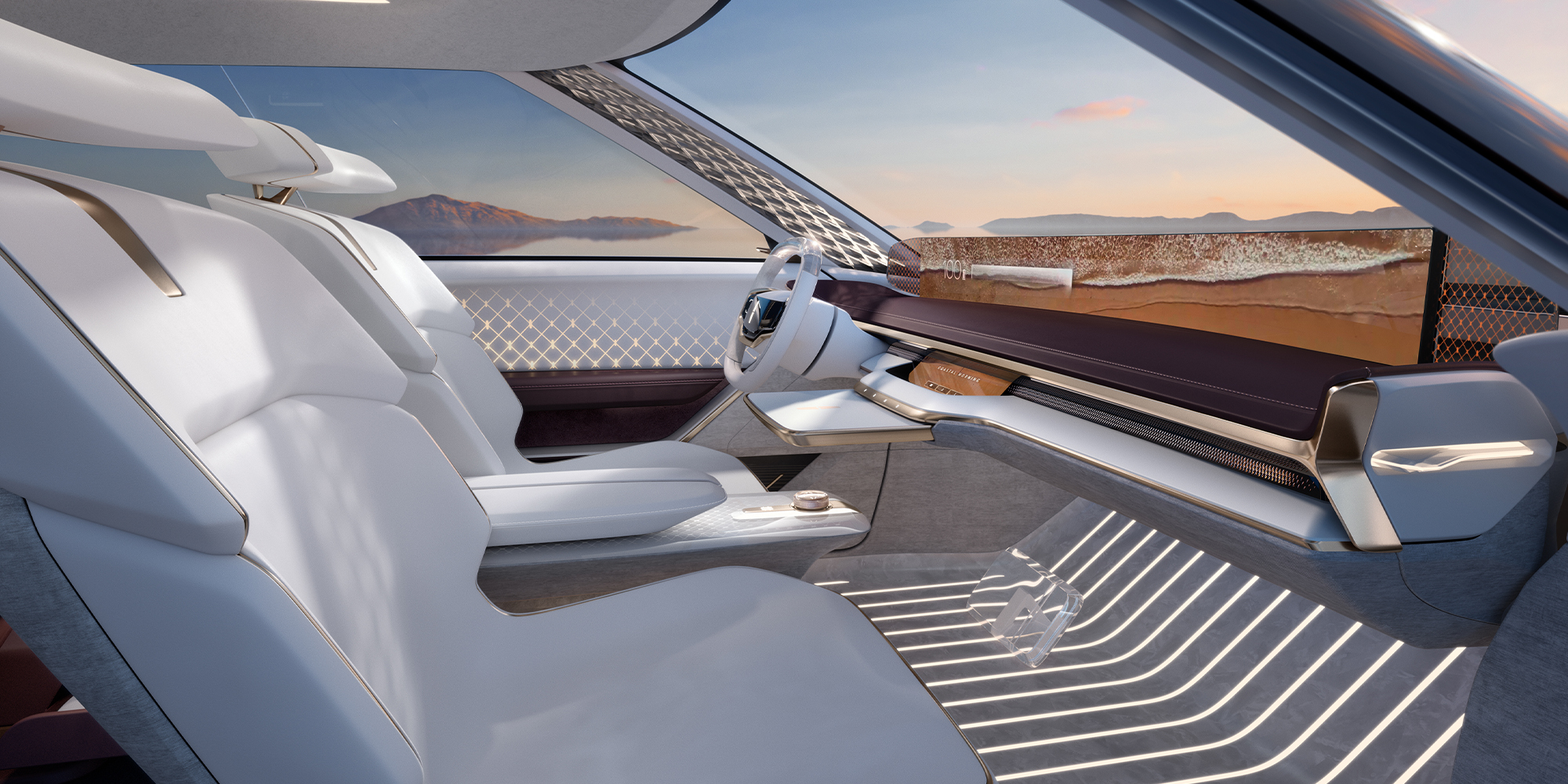 Lincoln Star Concept Interior Dash Side