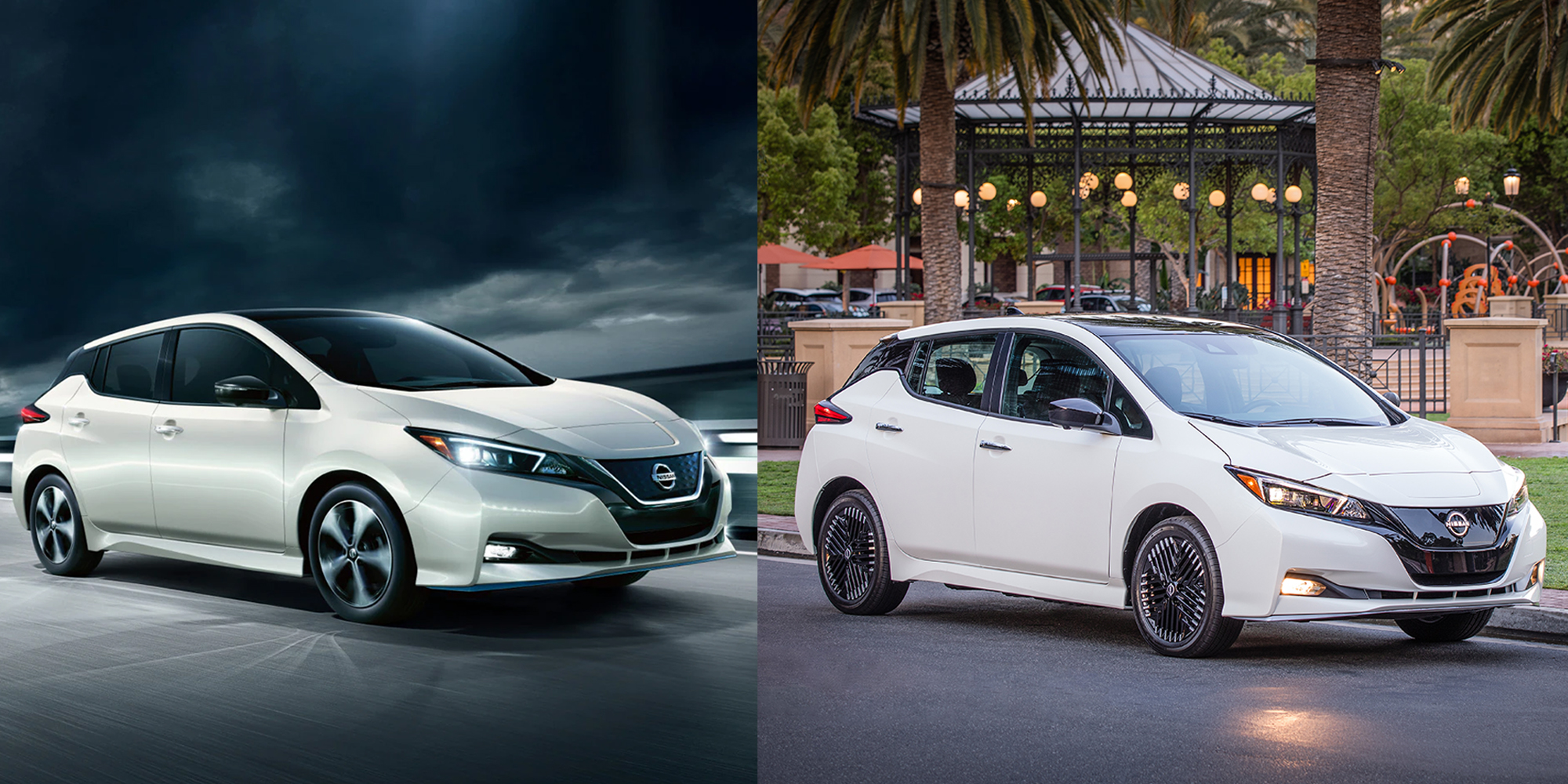 Nissan leaf s on sale sv sl difference