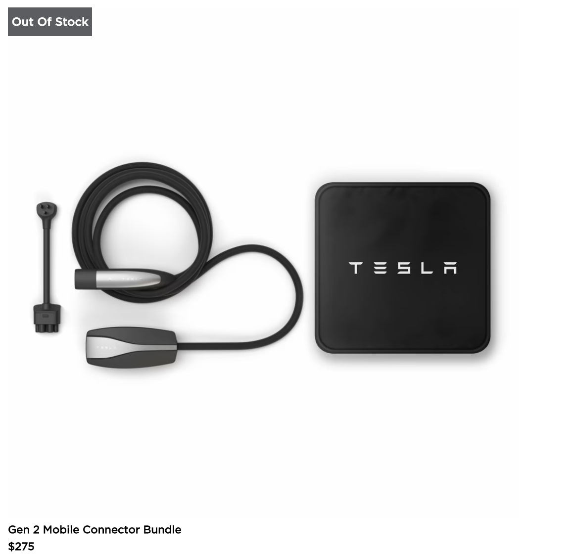 Tesla model deals y mobile connector