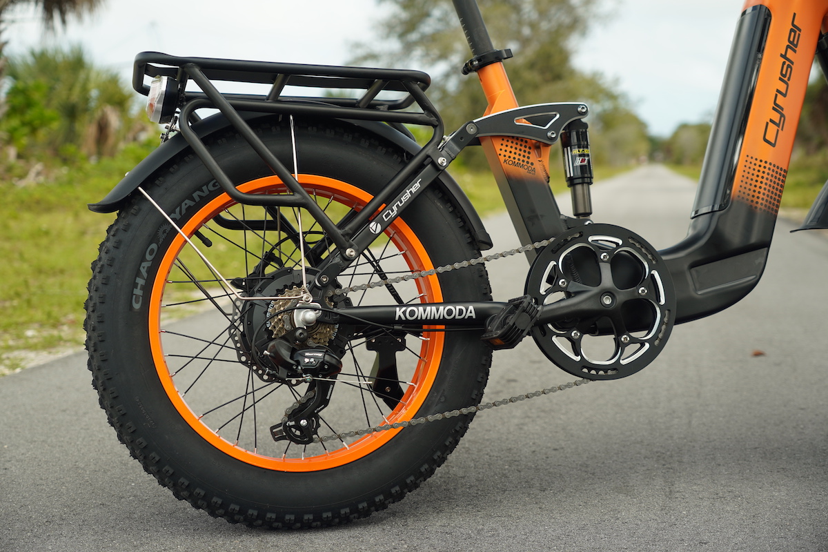 Cyrusher Kommoda fat tire full-suspension electric bike review