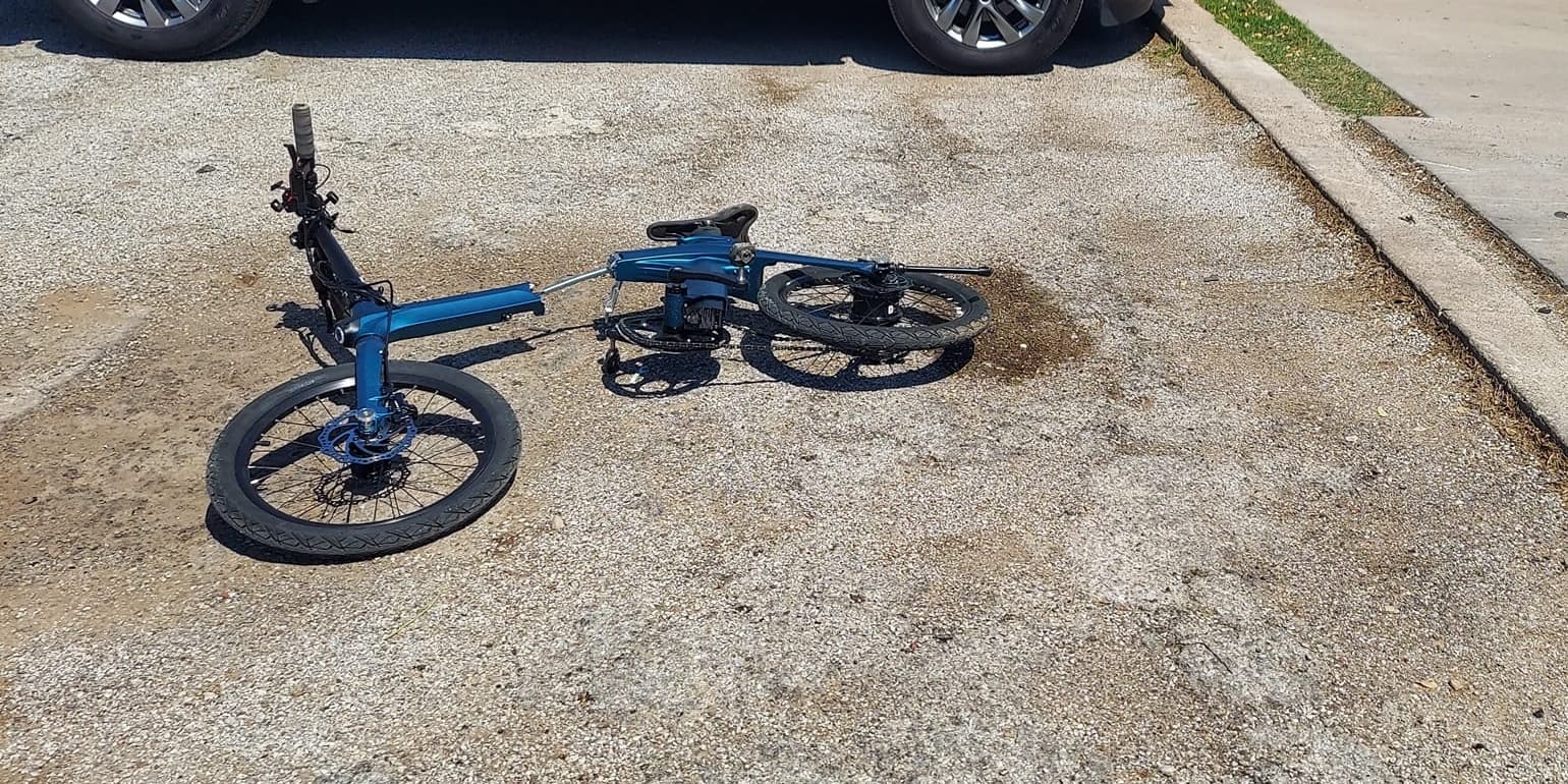 Bicycle that folds in half sale