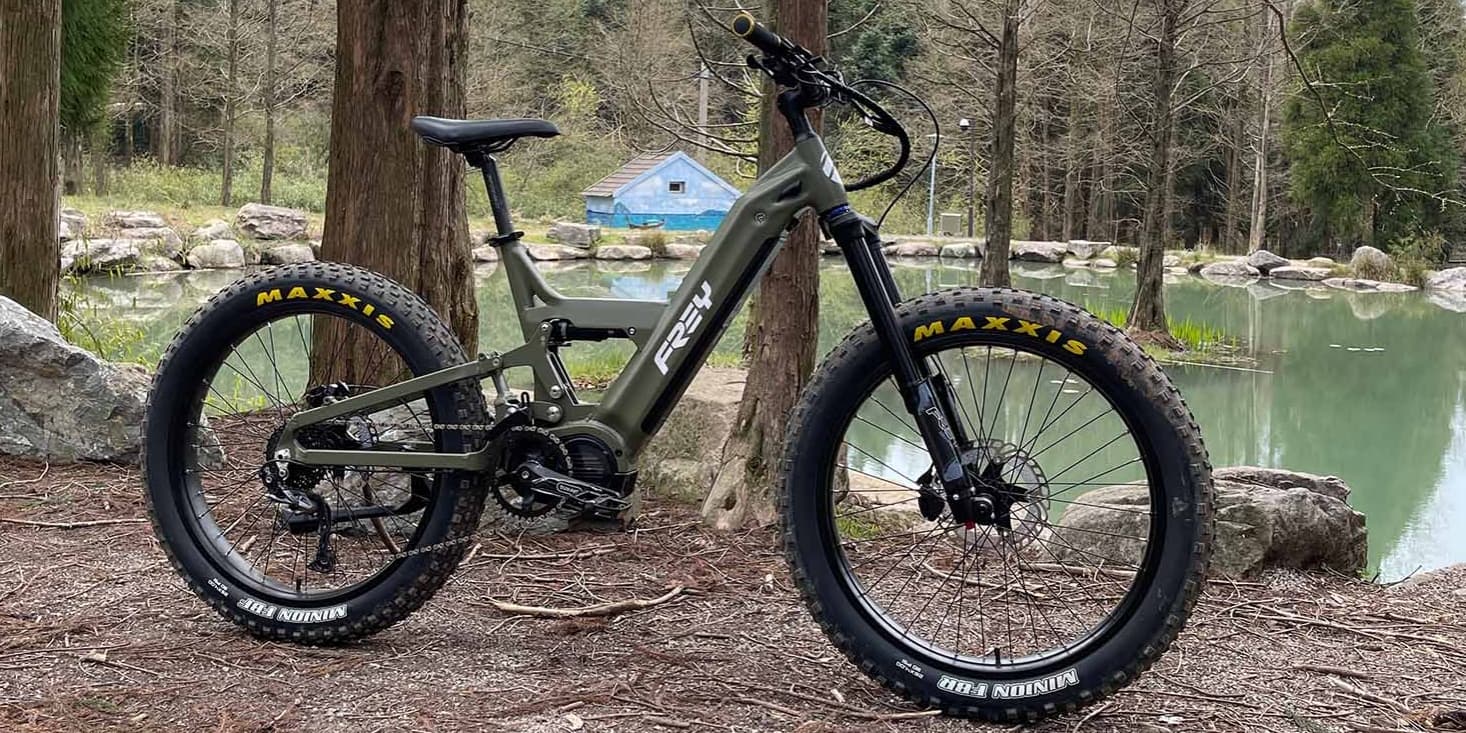FREY CC Fat unveiled as 1.5 kW full-suspension electric comfort bike