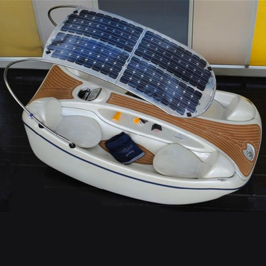 Awesomely Weird Alibaba Electric Vehicle of the Week: $5,000 Solar Powered 4-Seat Electric Boat - Electrek