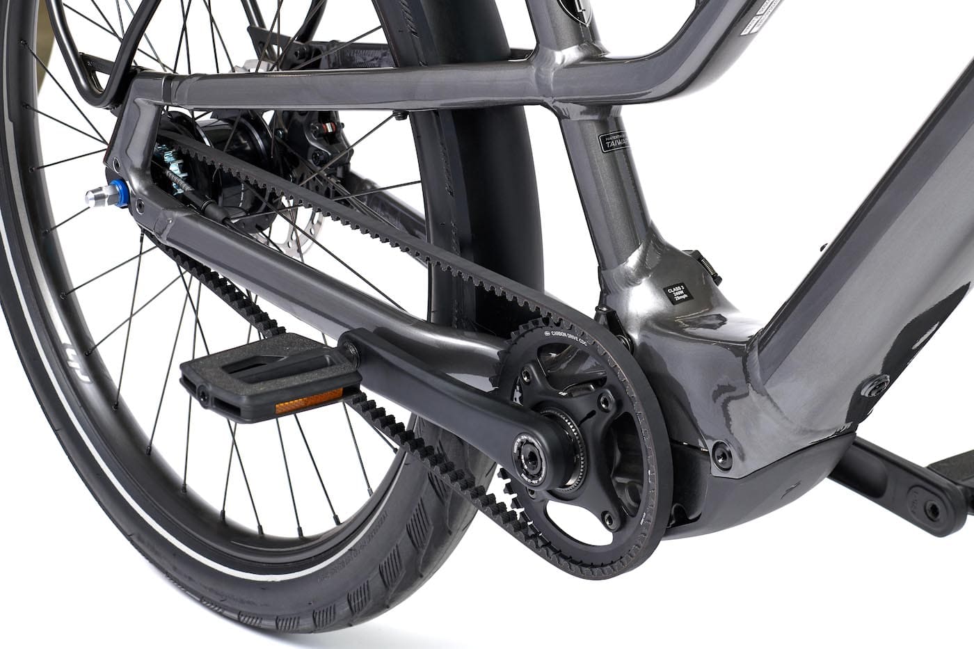 carbon fiber belt drive bicycle