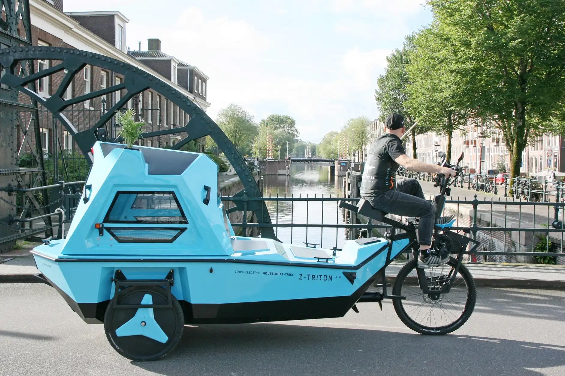 electric bike boat