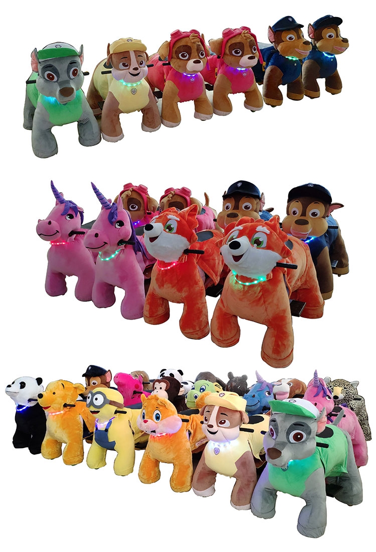 Motorized best sale stuffed animals