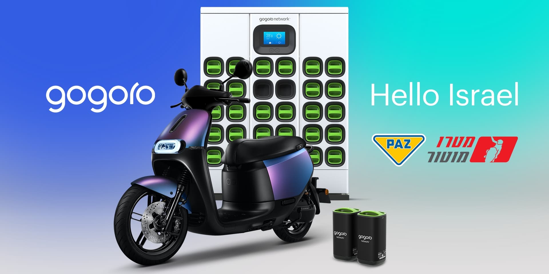 Gogoro westward expansion, bringing electric scooters to Israel
