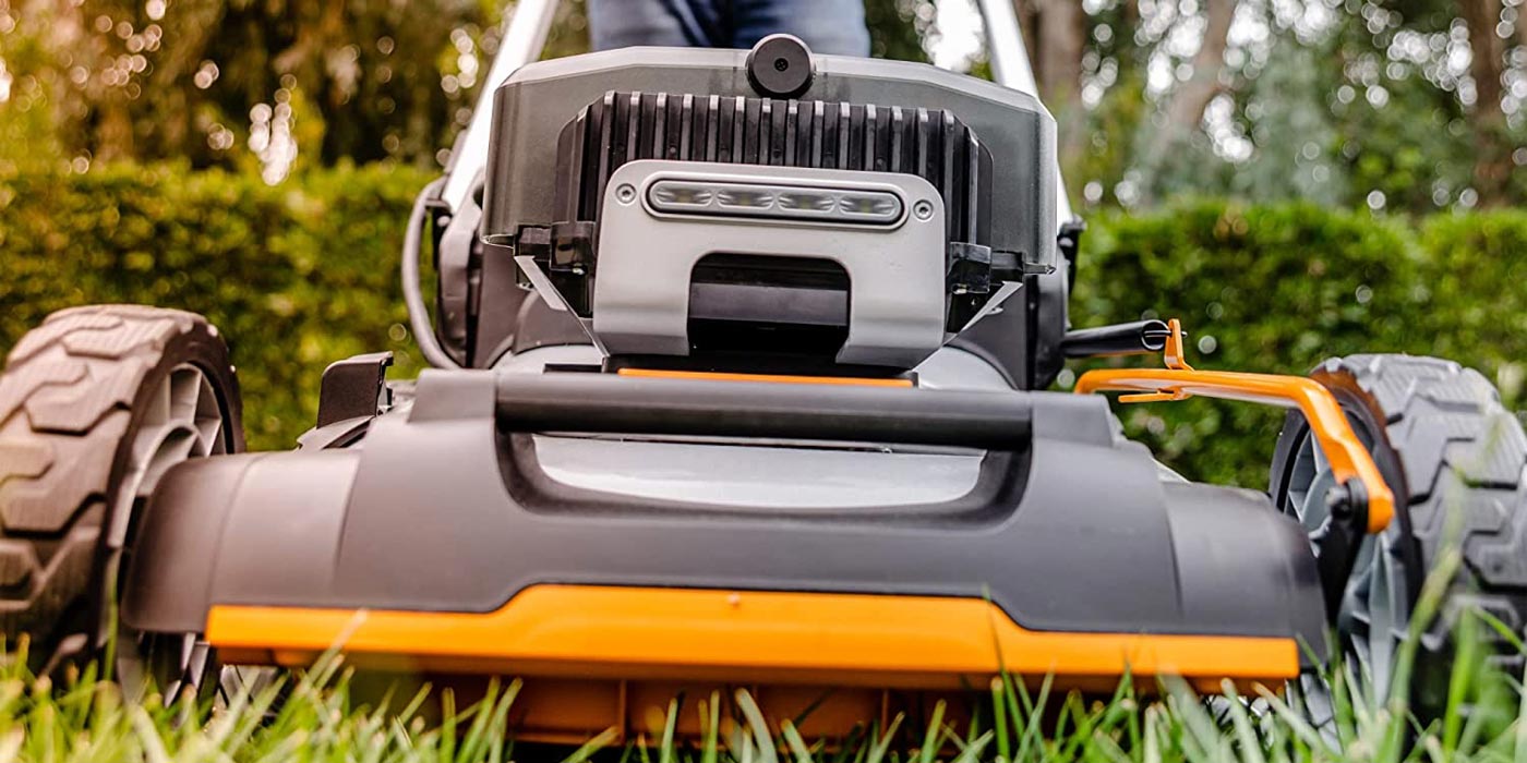 WORX Electric Mower with gas like power now 584 more Electrek