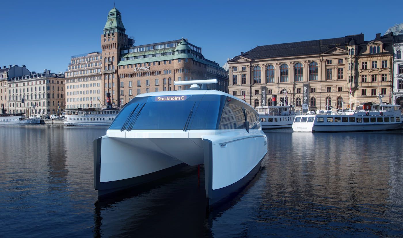 First Images Released Of Candela’s P-12 Flying Electric Ferry ...