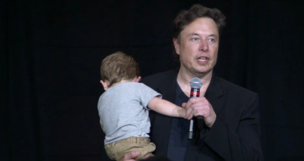 Elon Musk at Tesla company wide meeting 2022