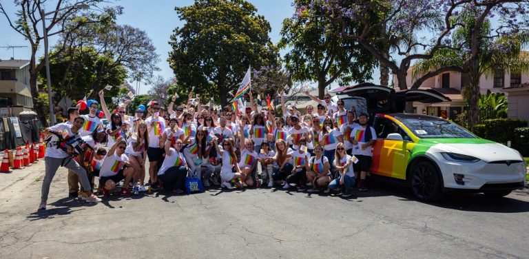 Tesla pride lgbtq