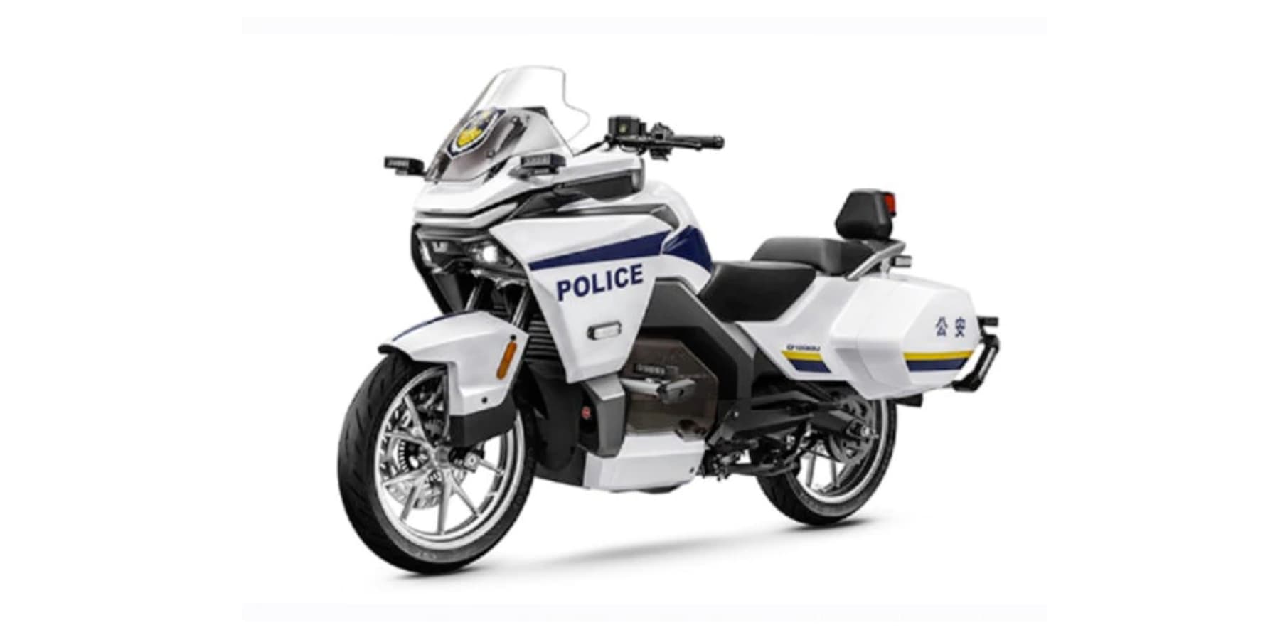 Chinese Police To Begin Using These 75 Mph Electric Motorcycles