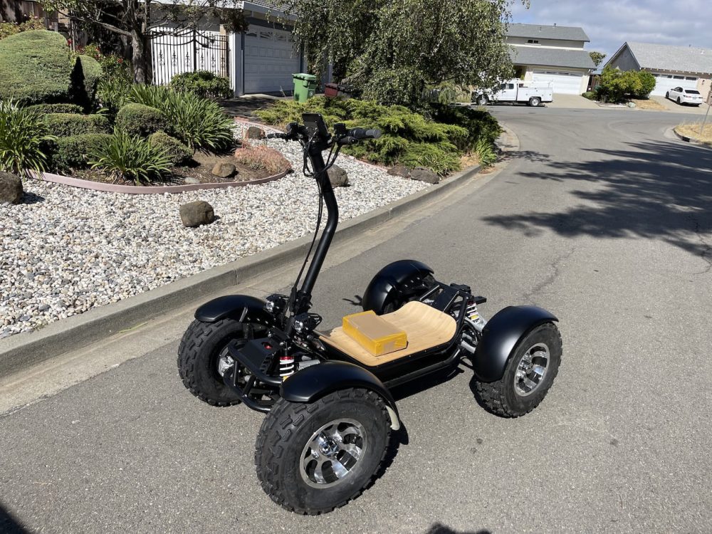 son Ideally role An AWD electric ATV from China? He bought one. Here's what showed up