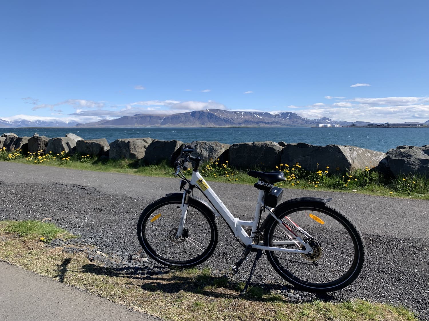 Iceland rent an electric bike