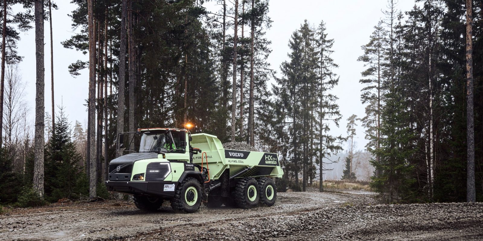 Volvo FMX Electric Was Tested In Arctic Conditions