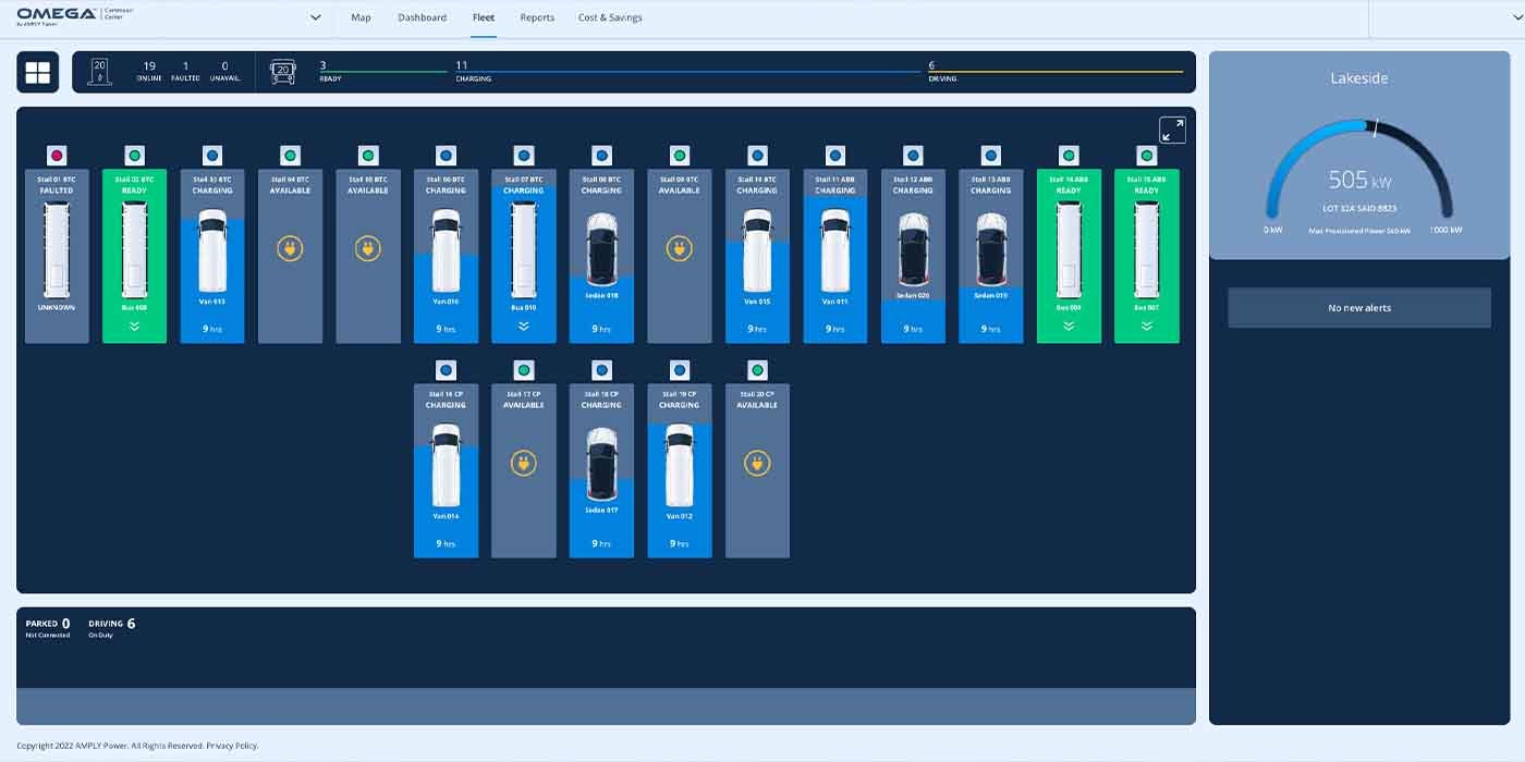 AMPLY Power partners with Lightning eMotors to deliver software to fleets