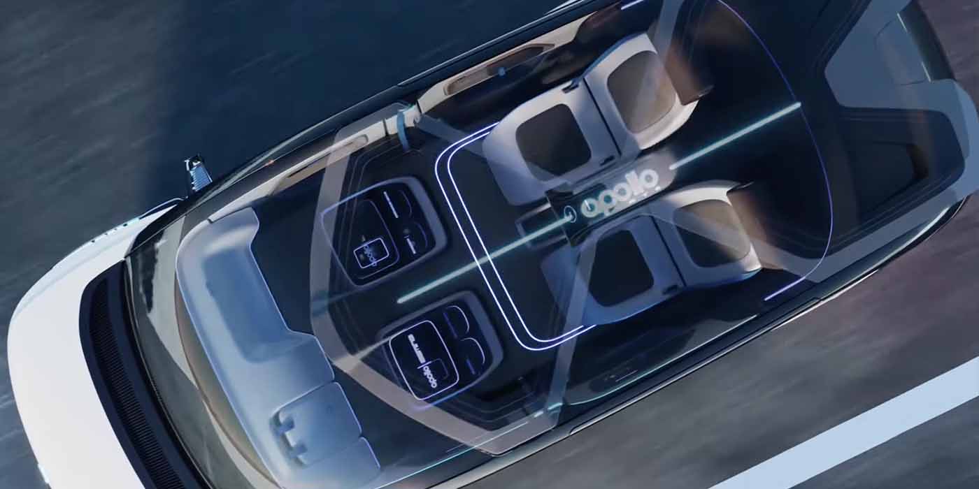Baidu unveils Apollo RT6 Level 4 autonomous robotaxi