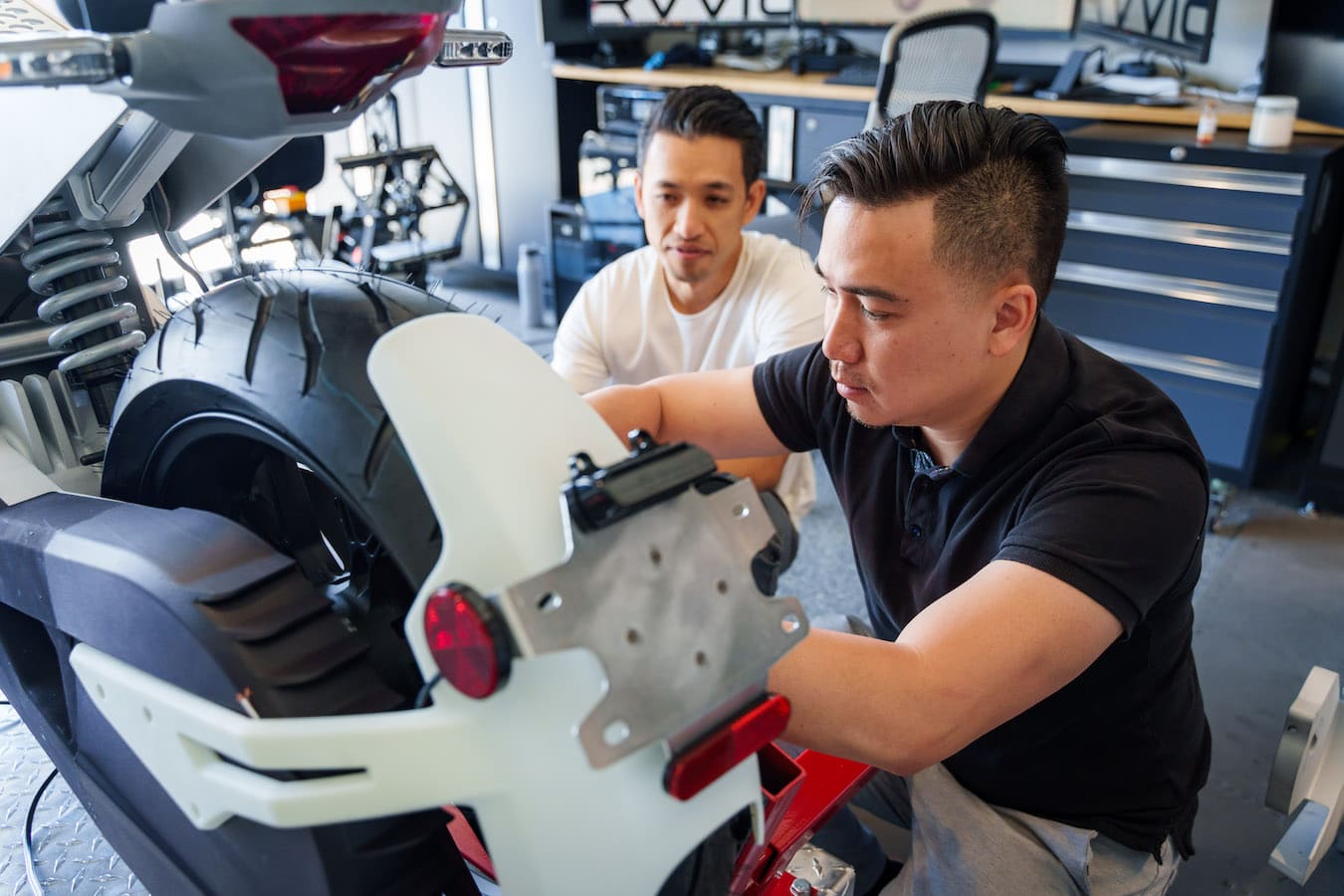 Electric motorcycle repair store shop near me