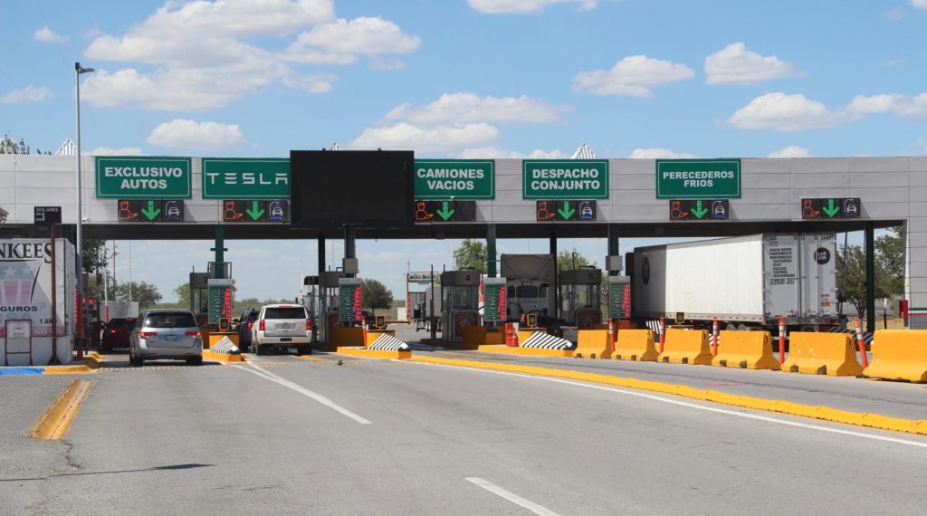 Tesla Mexico border